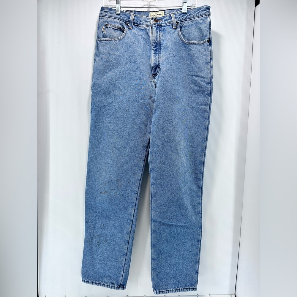 L.L. Bean Men's Light Blue Denim Jeans